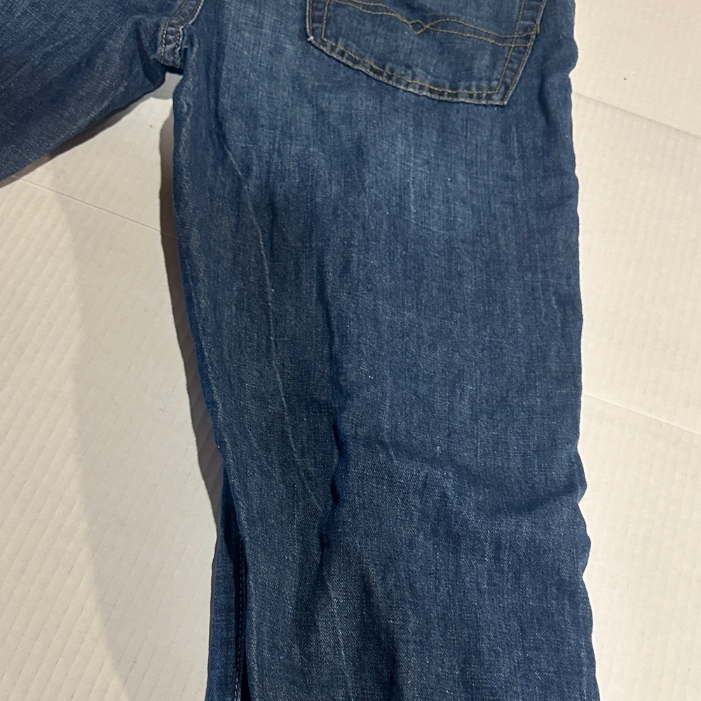 Lucky Brand 363 straight Blue lightweight Jeans zipper and multiple pockets 32 - Picture 13 of 14